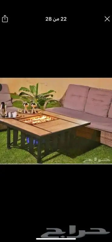 حامل حطب او استاند للقصور والفلل الفخمه مشبات 41