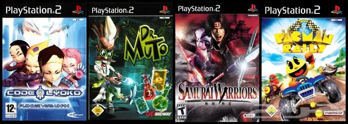 العاب سوني 2 PS2 منسوخة كوبي اشرطة 16