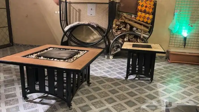 حامل حطب او استاند للقصور والفلل الفخمه مشبات 31