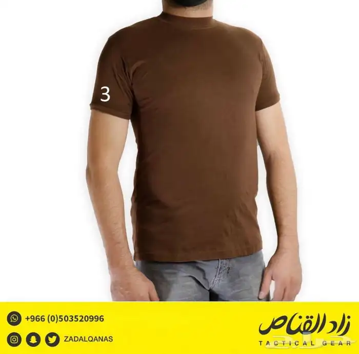 فنيلة داخلية من القطن الفاخر ( مناسبة للعسكريين ) 3