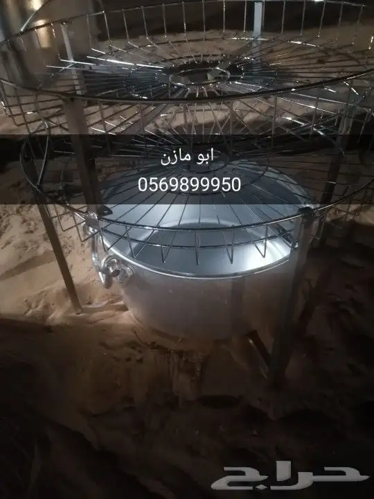 مندي غاز شبك استيل مفتاح ايطالي 5