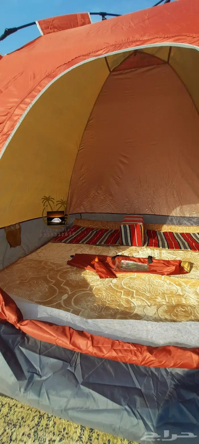 خيمة مبيت _ ناموسيات _ حمام للرحلات 10