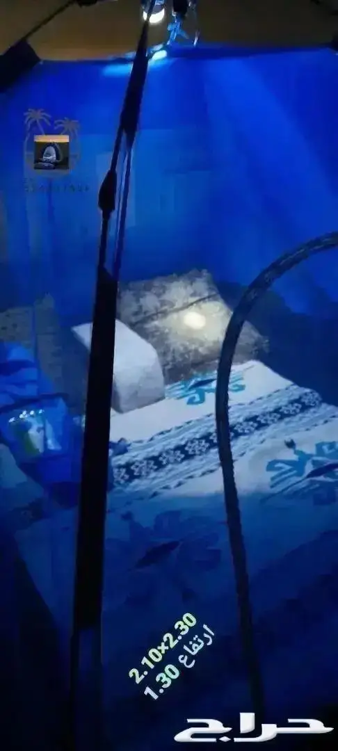 خيمة مبيت _ ناموسيات _ حمام للرحلات 54