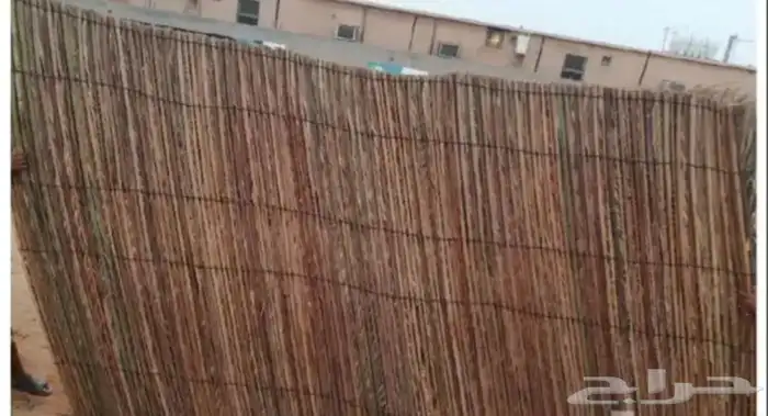 سعف النخيل رولات مربوطه للاحواش والمظلات 7