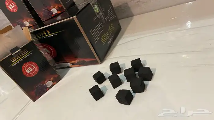 فحم مكعبات جوز الهند جملة فقط 4