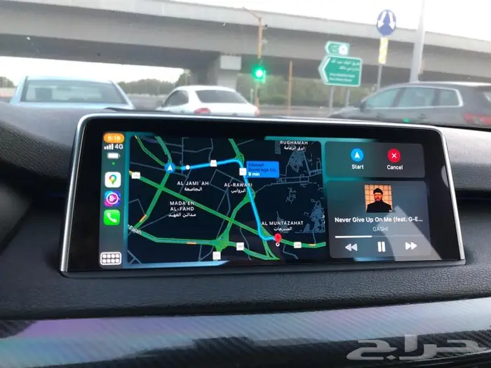 برمجة ابل كاربلي لجميع سيارات بي ام دبليو Apple CarPlay BMW 3