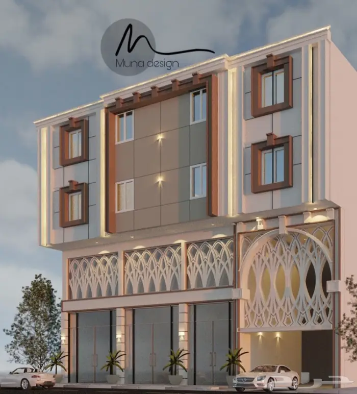 تصميم واجهة 45