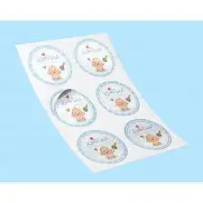 للدعاية والاعلان لطباعة الاستكر الدائري والعادي 1