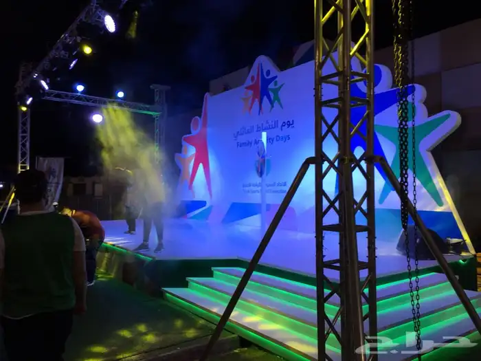 حفلات-مناسبات- اضاءات - سماعات-تراس-شاشه ليد-استيج- مسرح 37