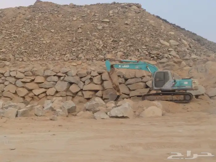 بوكلين معلم حجر وتخريم صخور 2