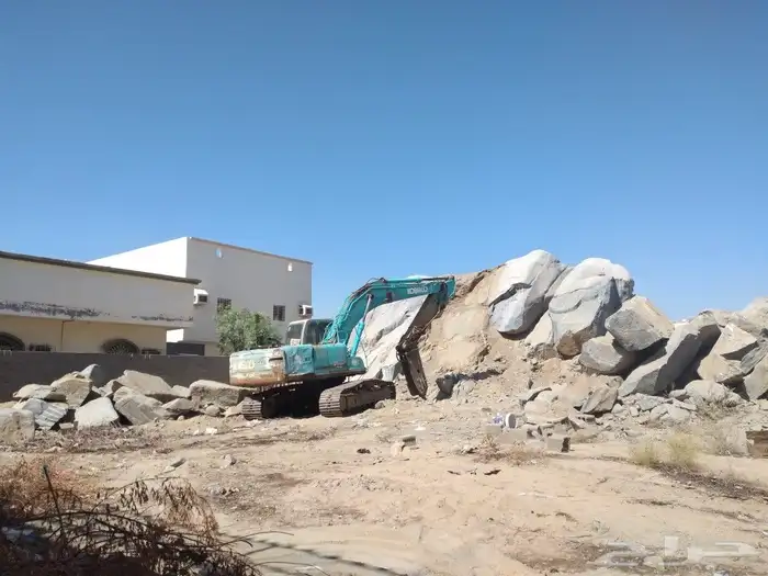 بوكلين معلم حجر وتخريم صخور 5