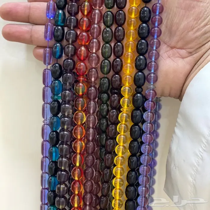 21 سبحة بكلايت بلجيكي صب جديد الوان ملكيه 24