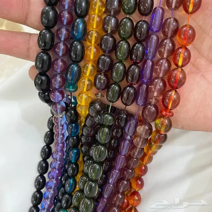 21 سبحة بكلايت بلجيكي صب جديد الوان ملكيه 25