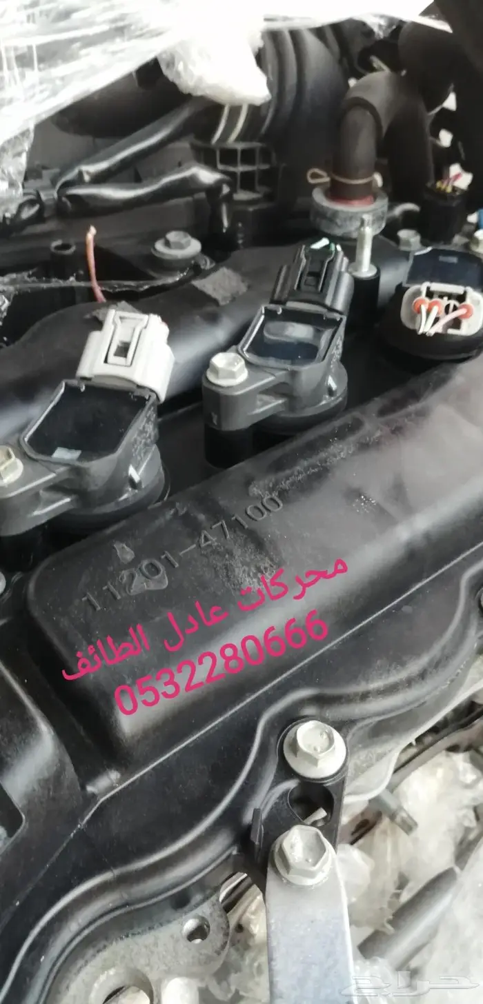 مكينة تويوتا يارس وكامري شد بلد شبه جديدة 23