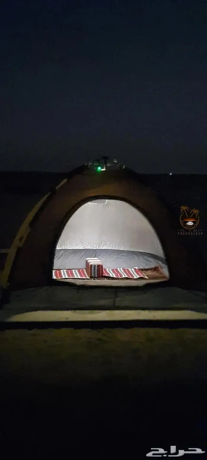 خيمة مبيت _ ناموسيات _ حمام للرحلات 71