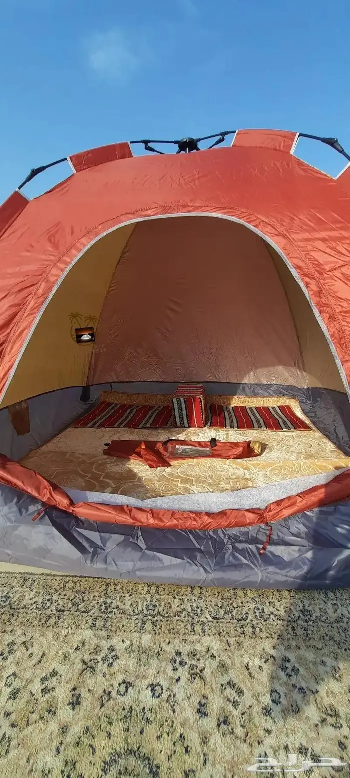 خيمة مبيت _ ناموسيات _ حمام للرحلات 74