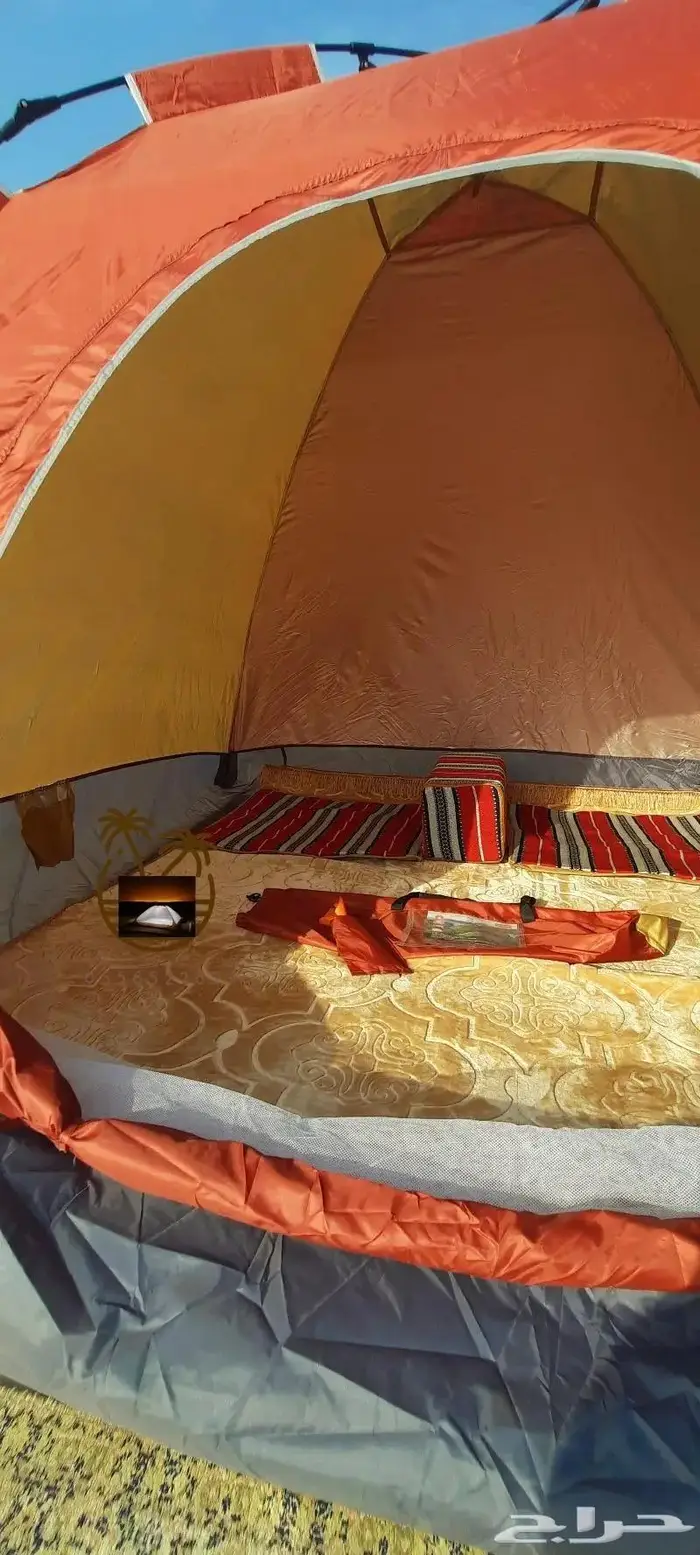 خيمة مبيت _ ناموسيات _ حمام للرحلات 75
