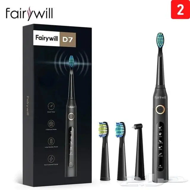 فرشاة أسنان بالماء كهربائية من Fairywill 1