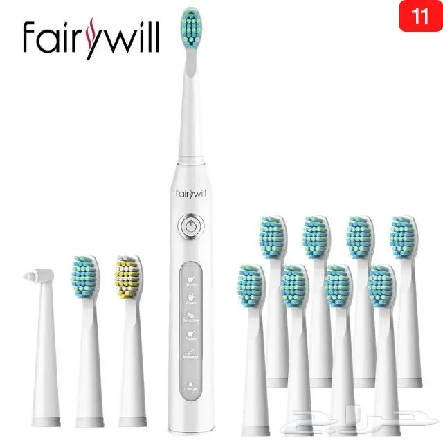 فرشاة أسنان بالماء كهربائية من Fairywill 10