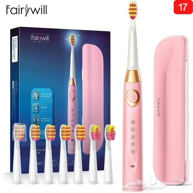 فرشاة أسنان بالماء كهربائية من Fairywill 16