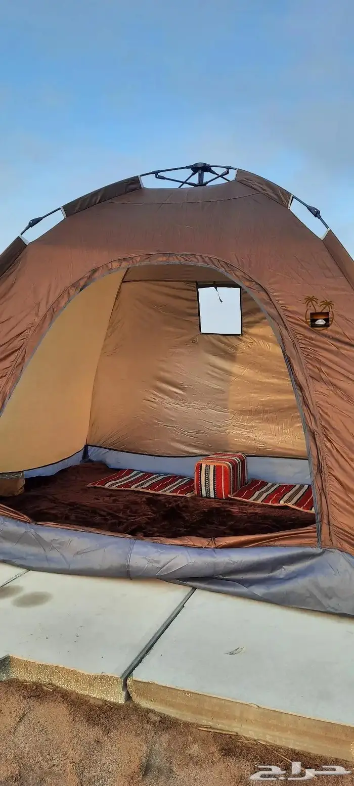 خيام مبيت _ ناموسيات _ حمام للرحلات 24