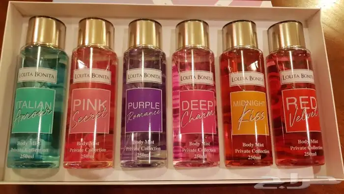 طقم هدية عطور ومعقمات ماركة لوليتا بونيتا Lolita bonita 0