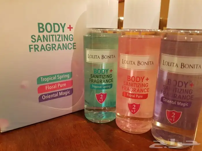 طقم هدية عطور ومعقمات ماركة لوليتا بونيتا Lolita bonita 3
