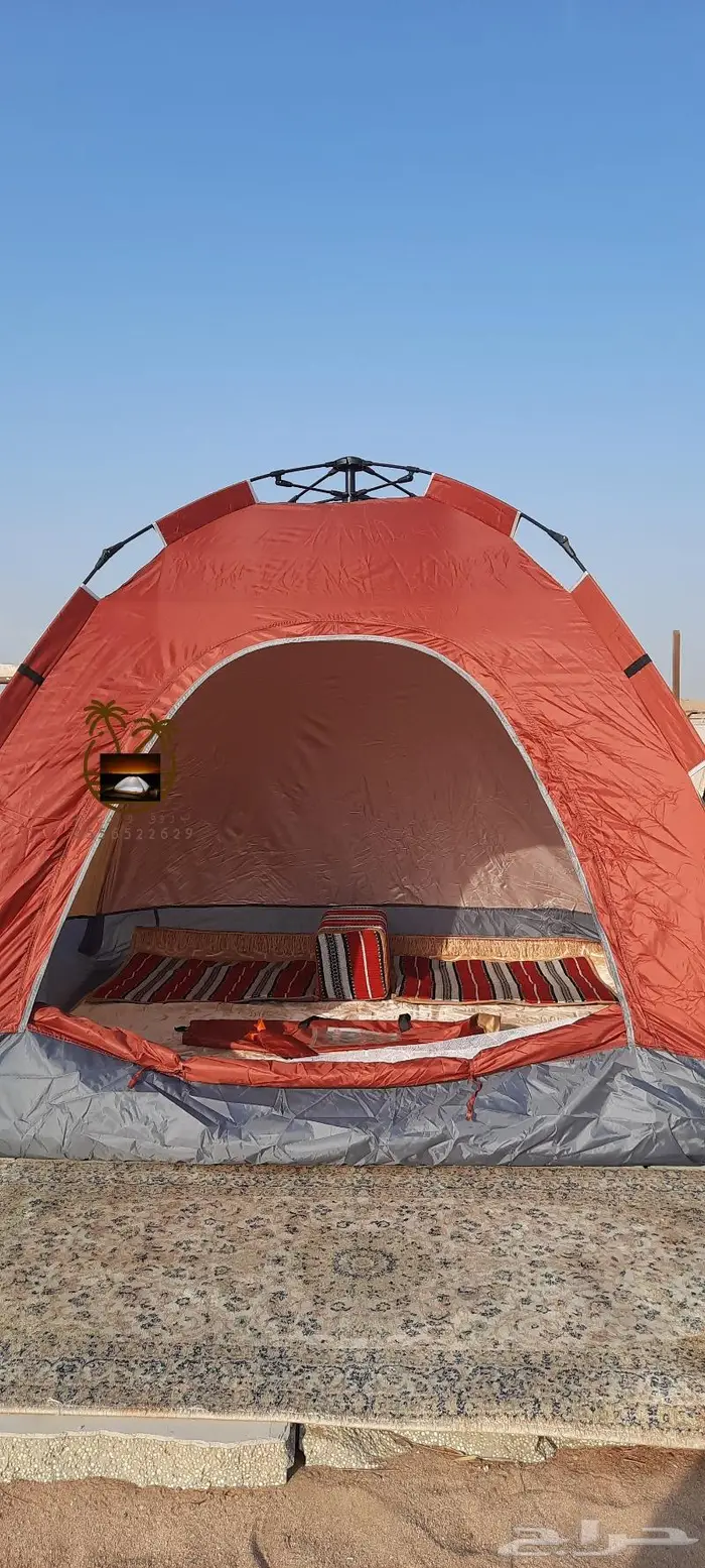 خيمة مبيت _ناموسيات _ حمام للرحلات 43