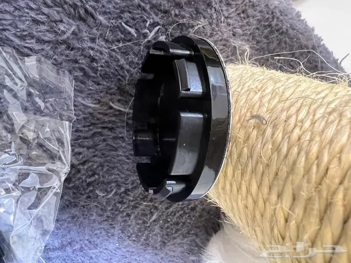 طقم أغطية جنوط مقاس 56 ملم شعار كاربون فايبر 7