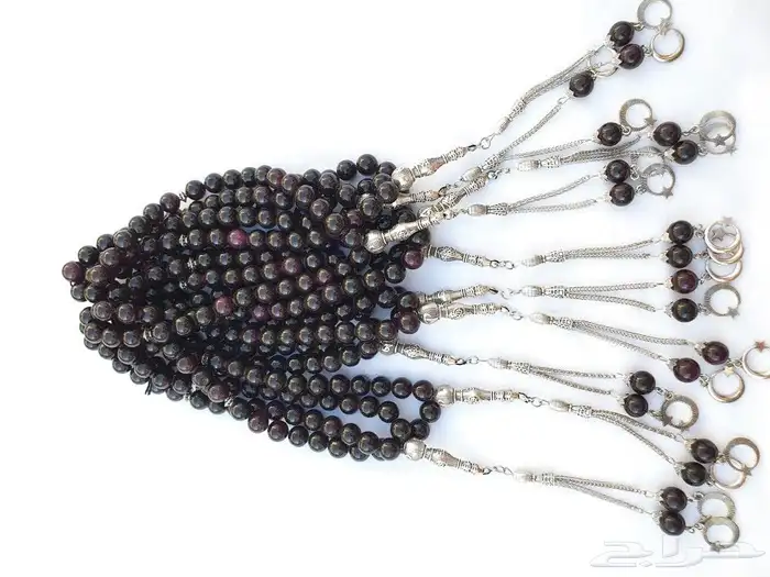 سبح مسابيح طبيعي احجار جملة وفي مفرد 40