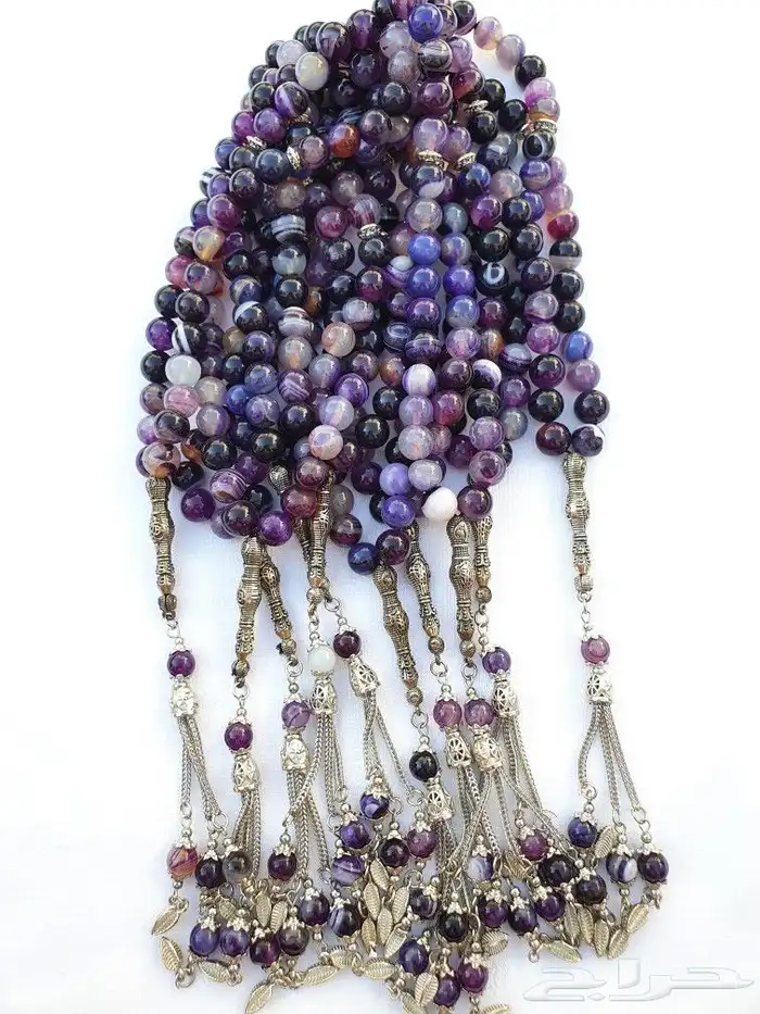 سبح مسابيح طبيعي احجار جملة وفي مفرد 22