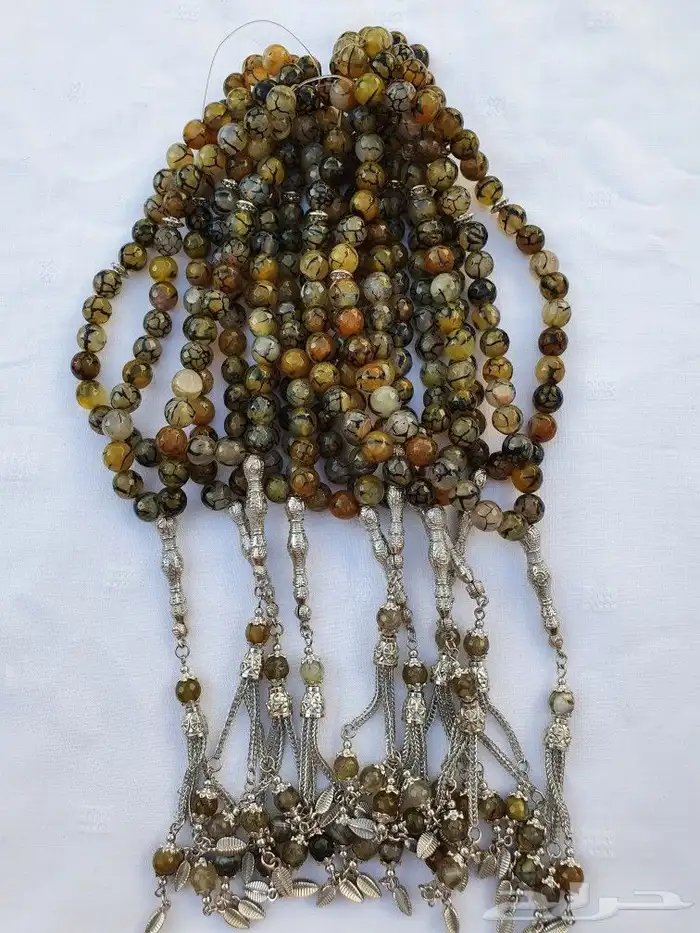 سبح مسابيح طبيعي احجار جملة وفي مفرد 17