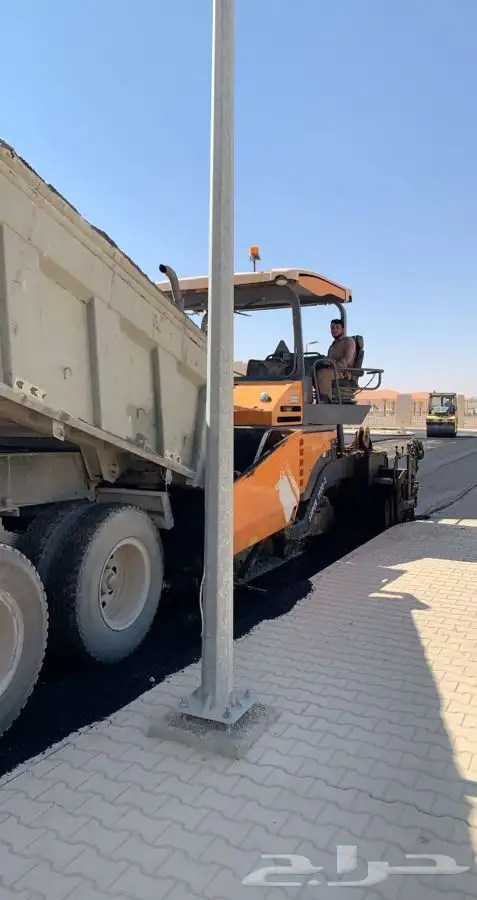 ايجار فرادة بوكلين قشاطة اسفلت 6