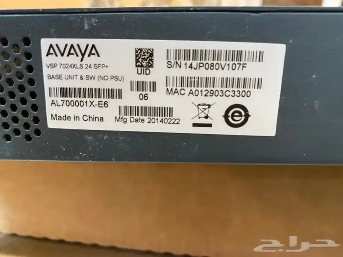 سويتش سيسكو افايا cisco AVAYA رواترات 36