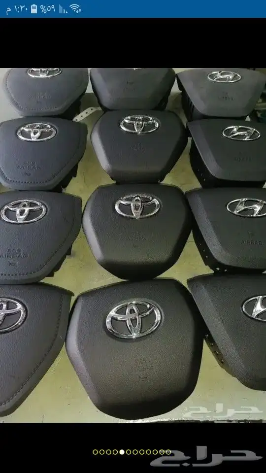 ارباق وغطاء لكزس مصدوم 3