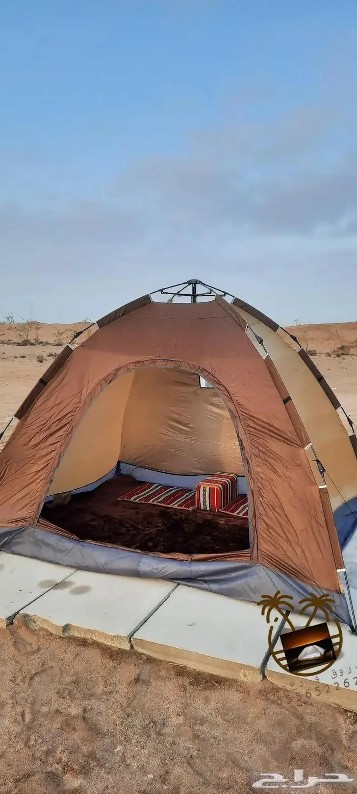 خيمة مبيت _ ناموسيات _ حمام للرحلات 64