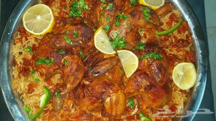 كبسة دجاج منزليه بنكهة خرافية 1