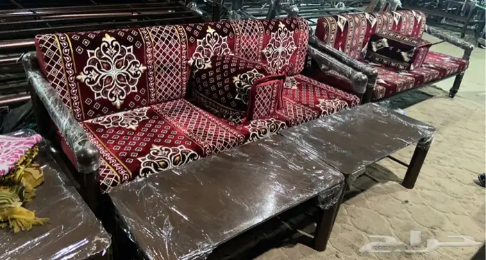 كراسي مركاز حديد نحاس جلسات خارجية 16