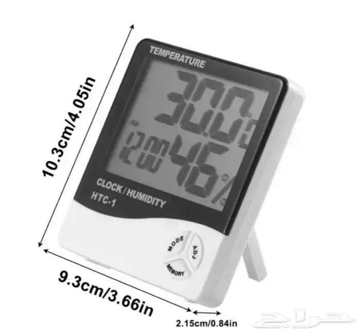 جهاز قياس الحرارة والرطوبه 1
