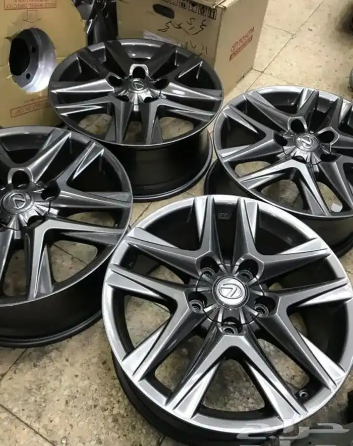 جنوط لكزس 570 اصلي وكاله مقاس20 موديل 2015 11