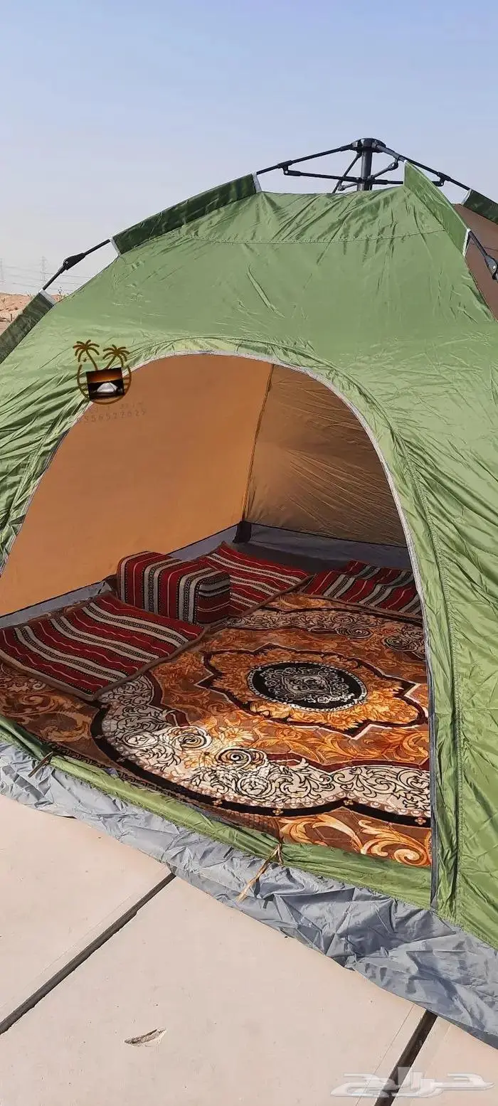 خيمة مبيت _ ناموسيات _ حمام للرحلات 3