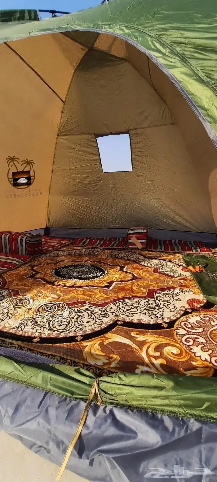 خيمة مبيت _ ناموسيات _ حمام للرحلات 11
