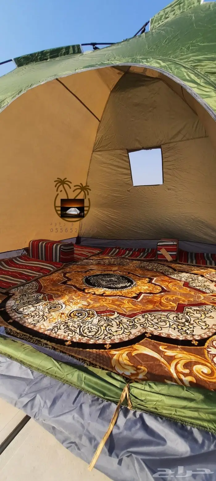 خيام عائليه و مبيت _ ناموسيات _ حمام للرحلات 82
