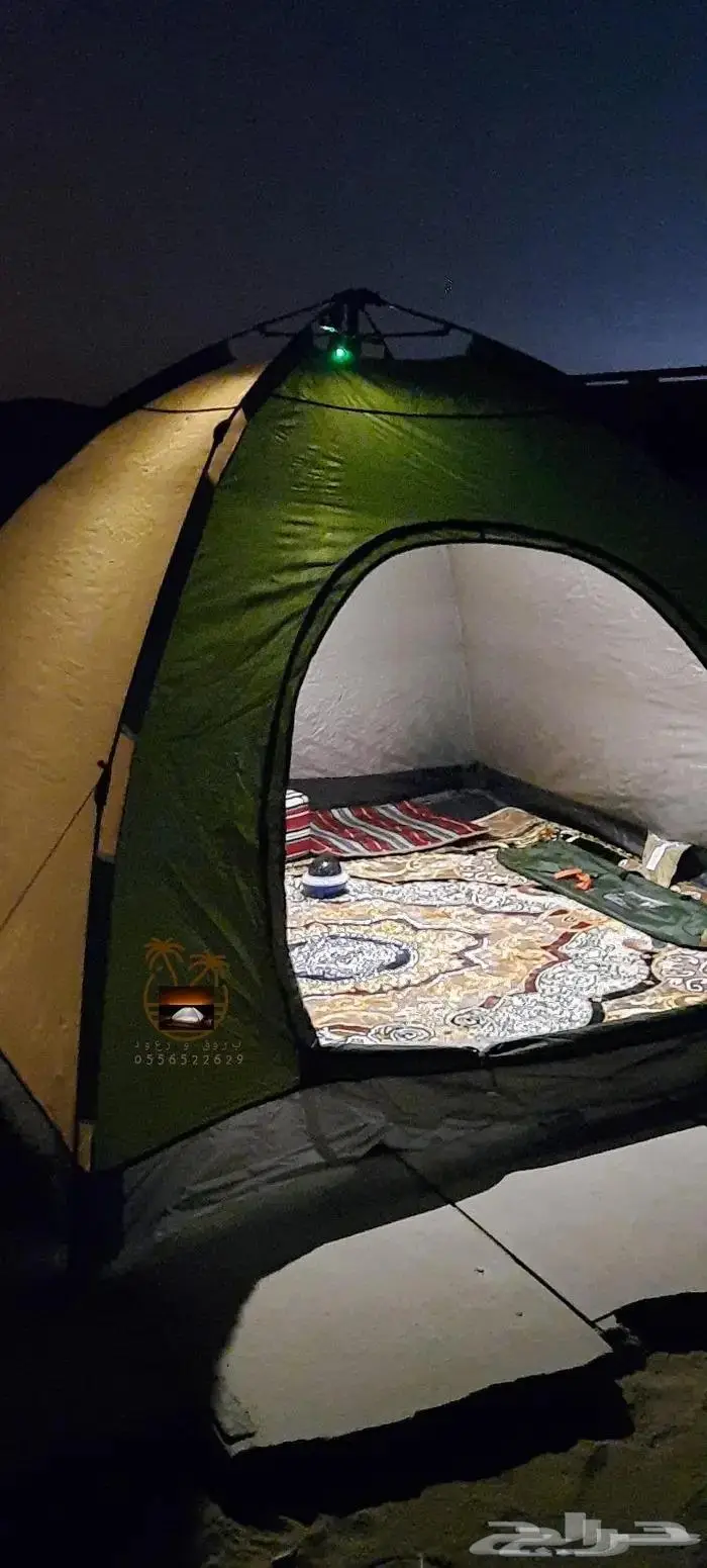 خيام عائليه و مبيت _ ناموسيات _ حمام للرحلات 82