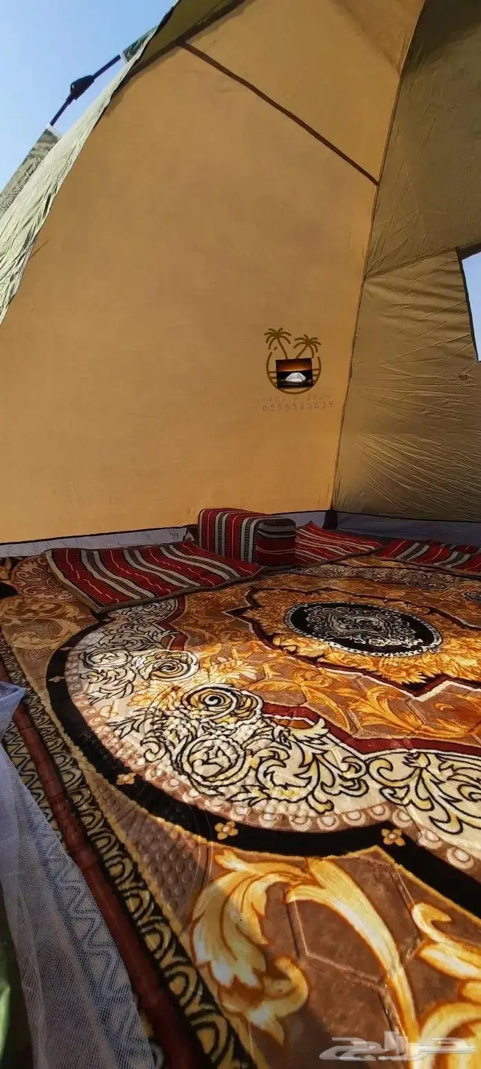 خيام عائليه و مبيت _ ناموسيات _ حمام للرحلات 91