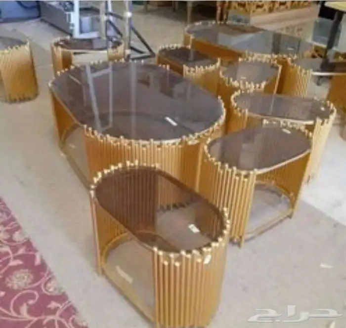 ورشه تفصيل طاولات رخام وزجاج وبديل الرخام 13