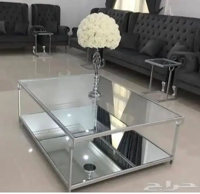 ورشه تفصيل طاولات رخام وزجاج وبديل الرخام 33
