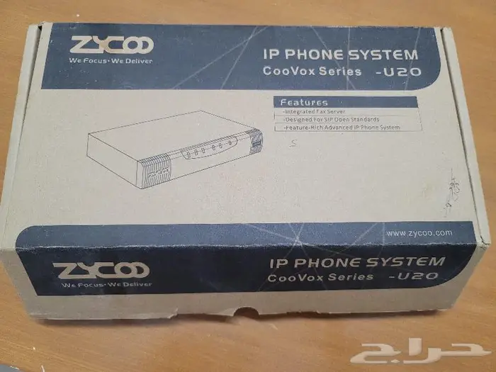 سنترال IP ZYCOO U20 خط انلوك وخط شريحة 0