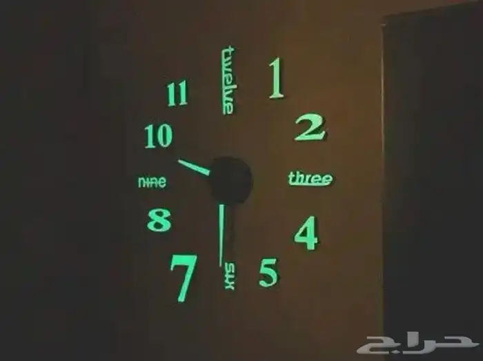 ساعات حائط 3D ( توصيل مجاني ) 0
