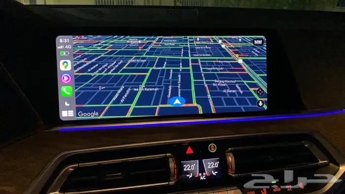 برمجة جميع مميزات CarPlay BMW ابل كاربلي اندرويد 12